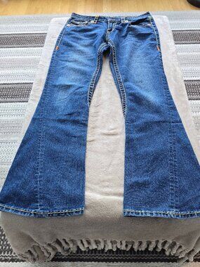 True Religion | Jeans | Vintage Y2k Joey Super T Low flare, stitching